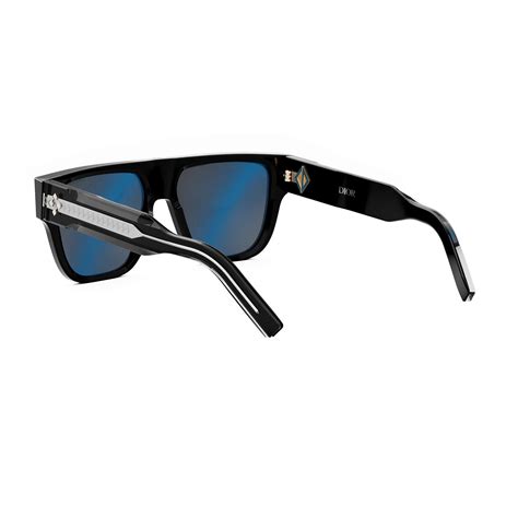 CD Diamond S6I Quadratische Sonnenbrille in transparentem 